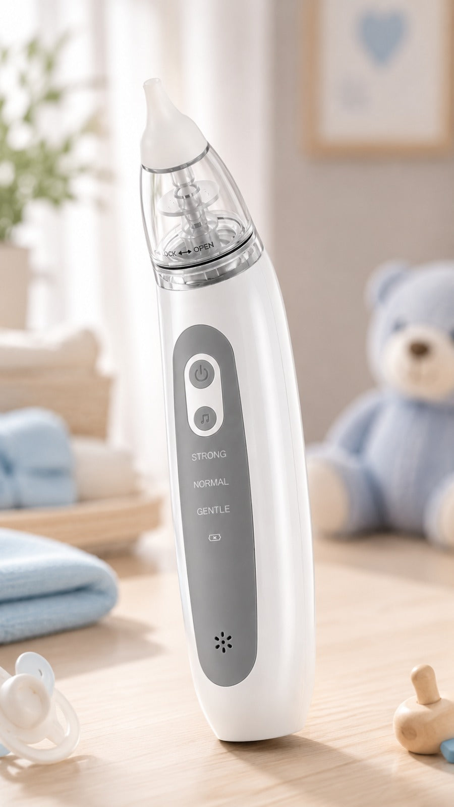 MOCOSÍN™ Aspirador Nasal Eléctrico para Bebés